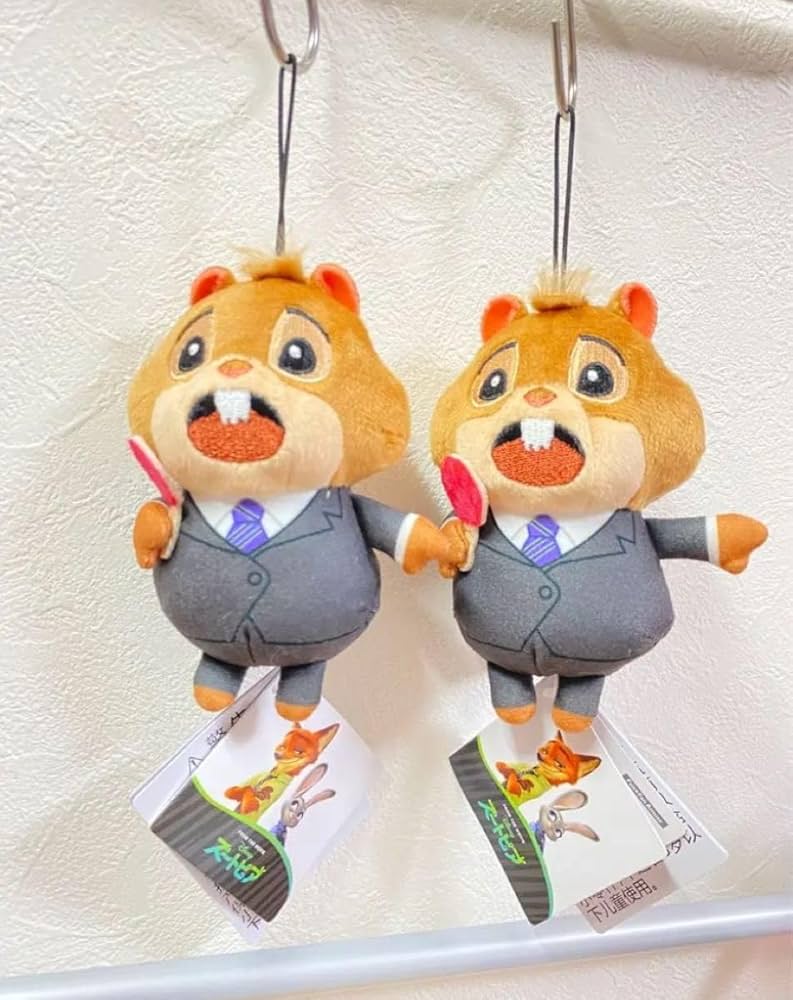 Amazon.co.jp: Zootopia Mouse Lemming Popsicle Plush Mascot